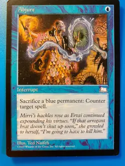 MTG 1x Abjure Weatherlight Legacy Pauper Magic the Gathering Card x1 NM - Image 1