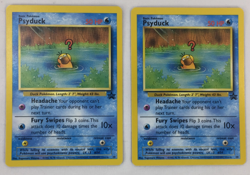 Lot of 2 1999 Pokemon Black Star Promo Card #20 Psyduck Excellent NM Unplayed - Image 3