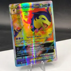 Hisuian Typhlosion VSTAR 054/189 Astral Radiance Rare Holo Pokemon TCG Card - Image 1