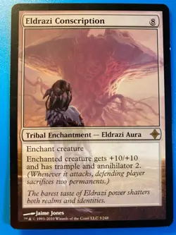 MTG 1x Eldrazi Conscription # 3 Rise of the Eldrazi Magic the Gathering x1 NM - Image 1