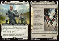 Dion, Bahamut's Dominant // Bahamut, Warden of Light (#428) - Extende FIN NM MTG - Image 1