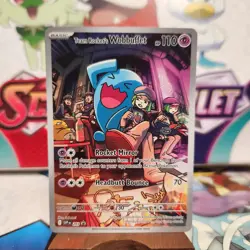 Team Rocket's Wobbuffet SVP 203 Illustration Rare - Destined Rivals - Pokemon - Image 1