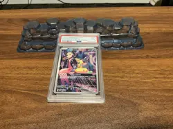 2025 POKEMON SVP EN-SV BLACK STAR PROMO #206 MARNIE'S MORPEKO PSA 9 - Image 1
