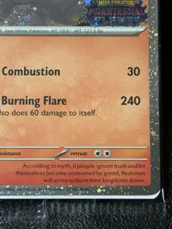 Reshiram 017/094 - SEALED Stamped Promo - Pokemon TCG: Phantasmal Flames - Image 4