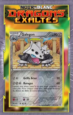 Galegon Reverse - NB06:Dragons Exaltes - 79/124 - Carte Pokemon Francaise - Image 1