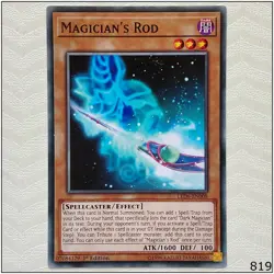 Magician's Rod - LED6-EN008 - Common 1st Edition Yugioh - Image 1
