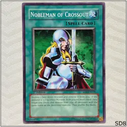Nobleman of Crossout - SD8-EN020 - Common 1st Edition Yugioh - Image 1