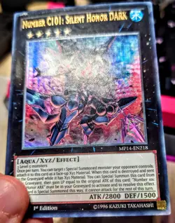 Yu-Gi-Oh! Ultimate Rare Style Number C101: Silent Honor DARK - Image 1