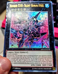 Yu-Gi-Oh! Ultimate Rare Style Number C101: Silent Honor DARK - Image 2