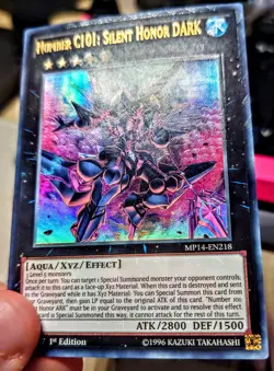 Yu-Gi-Oh! Ultimate Rare Style Number C101: Silent Honor DARK - Image 3