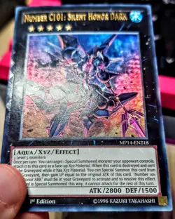 Yu-Gi-Oh! Ultimate Rare Style Number C101: Silent Honor DARK - Image 5