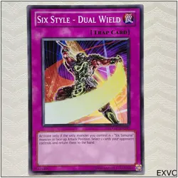 Six Style - Dual Wield - EXVC-EN073 - Common Unlimited Yugioh - Image 1
