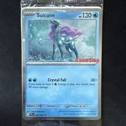 Suicune GameStop Stamped Promo Card 026/094 (New & Factory Sealed) - Image 1