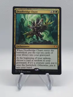 MTG Deadbridge Chant Commander 2020 Green Black Mythic Enchantment Self Mill - Image 1