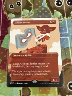 MTG Goblin Settler Secret Lair - Just Some Totally Normal Guys 1076 Regular NM/M - Image 1