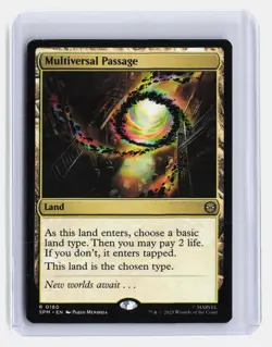 Multiversal Passage MTG Marvel's Spider-Man #180 Rare - Image 1