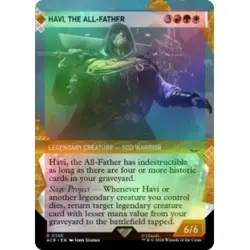 FOIL HAVI, THE ALL-FATHER (SHOWCASE) X4 Universes Beyond: Assassin's Creed MTG - Image 1
