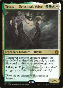 Trostani, Selesnya's Voice Foil - Grn Guild Kit MTG-LP - Image 1