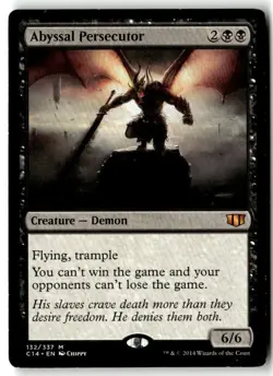 MTG Abyssal Persecutor - Commander 2014 Heavily Played English - Image 1