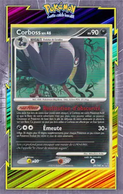 Corboss - Platine:Vainqueurs supremes - 29/147- Carte Pokemon Francaise - Image 1