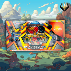 Charizard & Primarina GX Pokemon Premium Collection Box [SEALED 2-PACK BUNDLE] - Image 1