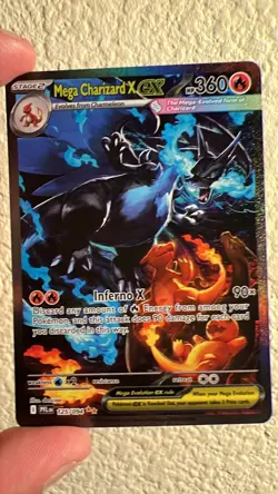 Mega Charizard X EX SIR 125/094(English) Phantasmal Flames Pokemon(grade worthy) - Image 2