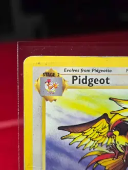 Pidgeot [1st Edition] #24 | Pokemon Jungle | Ungraded | Heavily Played | Damaged - Image 3
