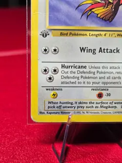 Pidgeot [1st Edition] #24 | Pokemon Jungle | Ungraded | Heavily Played | Damaged - Image 5