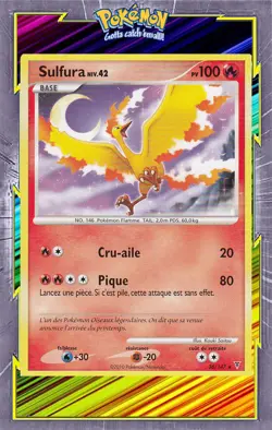 Sulfura - Platine:Vainqueurs supremes - 36/147- Carte Pokemon Francaise - Image 1