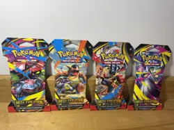 Pokemon TCG Mega Evolution Sleeved Booster ART SET Lot Of 4 Individual Packs - Image 1