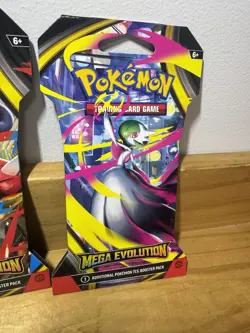 Pokemon TCG Mega Evolution Sleeved Booster ART SET Lot Of 4 Individual Packs - Image 5