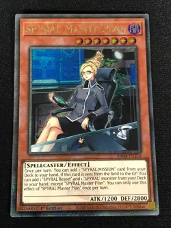 Yugioh Spyral Master Plan RA04-EN276 1ST Quarter (NM) - Image 1