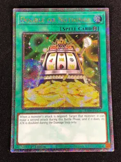Yugioh Double or Nothing RA04-EN156 1st Quarter Century (NM) - Image 1