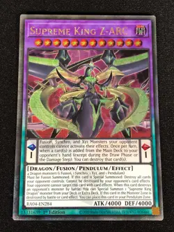 Yugioh Supreme King Z-Arc 1st RA04-EN284 Quarter (NM) - Image 1