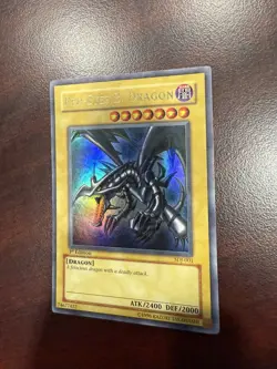 Red-Eyes Black Dragon Yugioh! SDJ-001 1st Edition LP/NM - Image 3