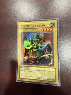 Celtic Guardian - LOB-007 - Super Rare - YuGiOh! - Original Print - LP - Image 1