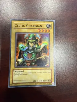 Celtic Guardian - LOB-007 - Super Rare - YuGiOh! - Original Print - LP - Image 2