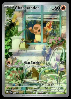 Pokemon TCG SV: Scarlet & Violet Promo Cards #044 Charmander LP (Scratches) - Image 1