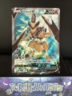 Pokemon Card KLEAVOR V SWSH248 FULL ART Black Star PROMO L/P - Image 1