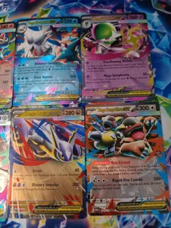 Pokemon TCG - Mega Evolution EX Double Rare Lot - 8 Card Lot - Just Pulled! - Image 3