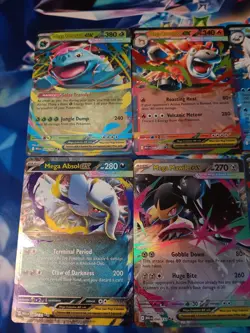Pokemon TCG - Mega Evolution EX Double Rare Lot - 8 Card Lot - Just Pulled! - Image 4
