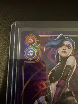 Riftbound Loose Cannon English Jinx Legend card 251/298 FULL ART FOIL - Image 5