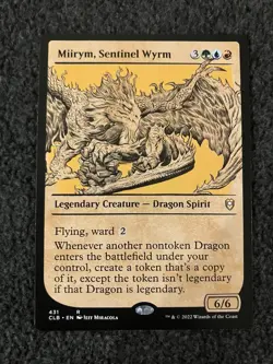 Magic MTG - Miirym, Sentinel Wyrm (Showcase) - Battle for Baldur's Gate - Image 1
