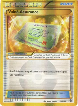 Vulne-Assurance Secret -XY5:Primo Choc - 164/160 - Carte Pokemon Francaise - Image 1