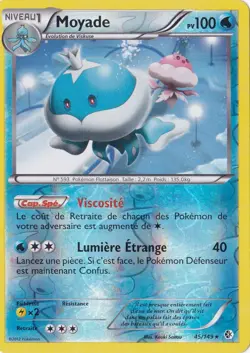 Moyade Reverse -NB07:Frontieres Franchies - 45/149-Carte Pokemon Francaise - Image 1