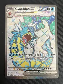 Pokemon TCG Gyarados ex Scarlet & Violet Base Set 225/198 Holo Ultra Rare NM - Image 1