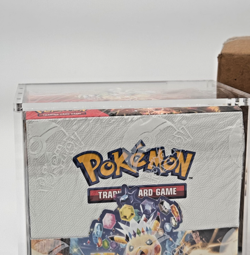 1 x Pokemon acrylic case for ENG booster box (Morden) - Magnetic + UV Protection - Image 3