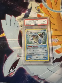 2007 Pokemon D&P Secret Wonders Holo Bleed Blastoise 2/132 - PSA 9 MINT - Image 1