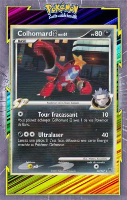 Colhomard G- Platine:Vainqueurs supremes - 23/147- Carte Pokemon Francaise - Image 1