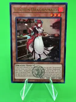 Yu-Gi-Oh Battles Of Legend Monster Mayhem Kitchen Dragonmaid UR BLMM-EN058 NM!!! - Image 1